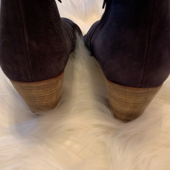 🔮GUC Boden Hoxton Grey Suede Zip Booties Sz 42🔮 - Picture 5 of 7